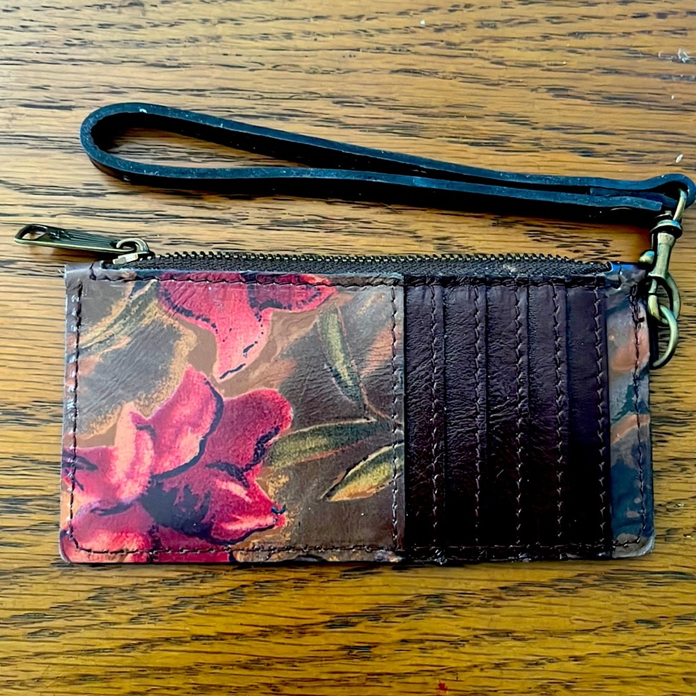 Patricia Nash card/wallet wristlet.